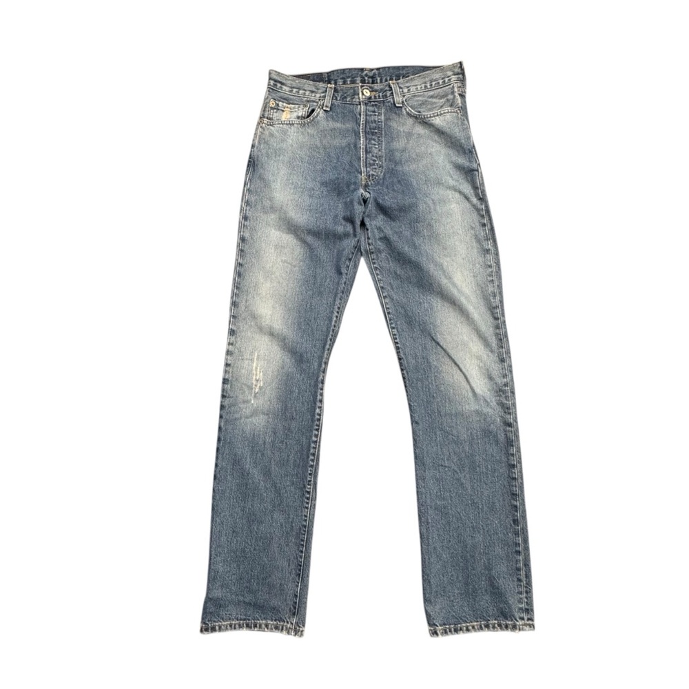 Levi’s 501 Mens Jeans W33 L34 Vintage 90s/00s Made in Mexico Y2K Button Fly Blue